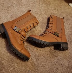 Bamboo Combat Boots